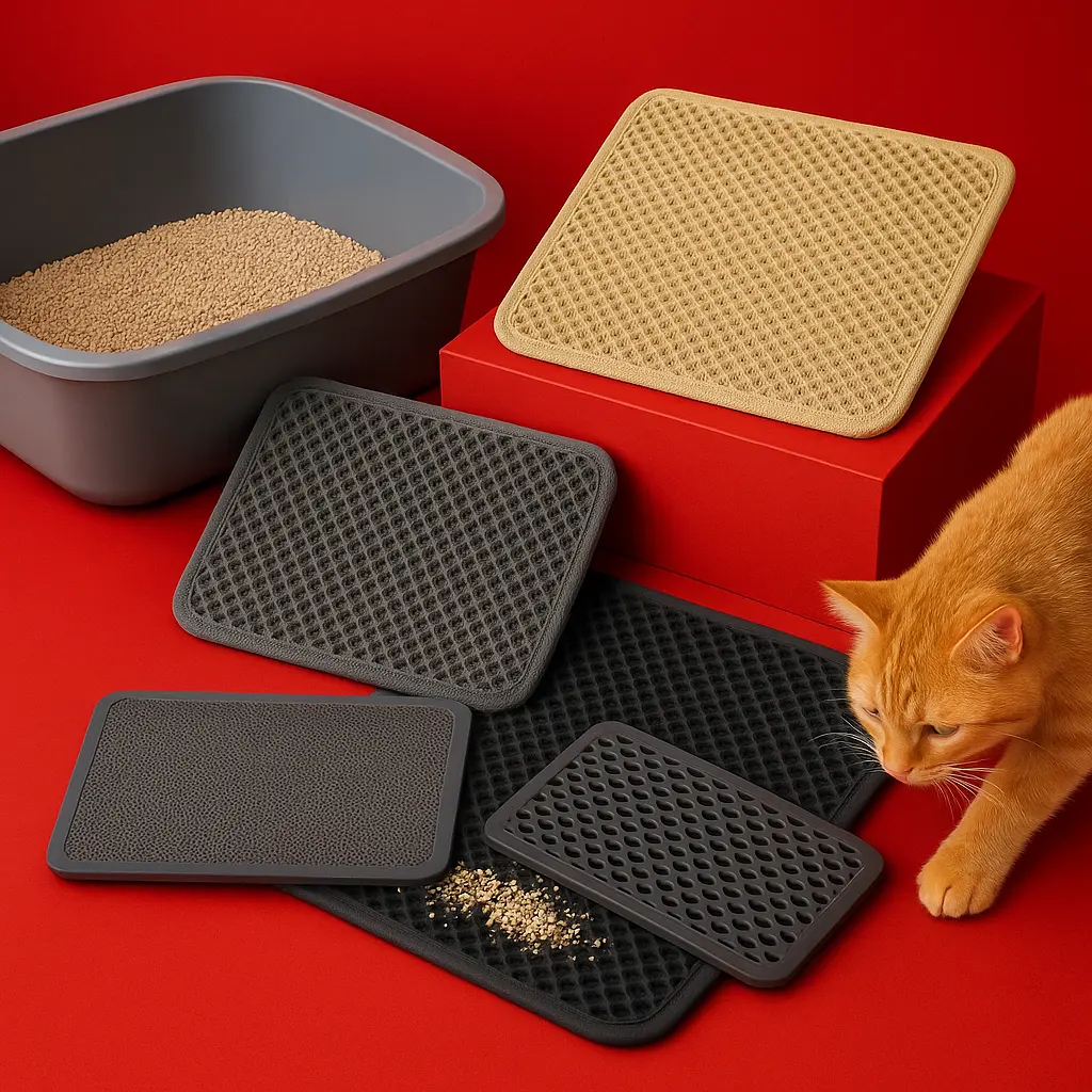Коврики под кошачьи лотки
